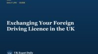 How to Exchange Your Foreign Driving Licence in the UK