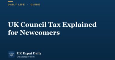 UK Council Tax Explained for Newcomers